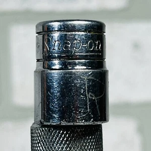 Snap-On Tools Socket  1/2” 12 Point 3/8 Drive SAE Shallow FS-161 USA Vintage - Imagen 1 de 6