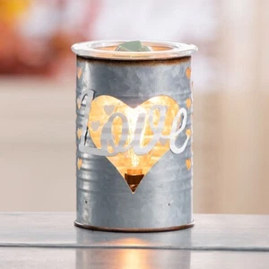 Calentador Scentsy SWEET LOVE ~ Granja ~ Metal ~ Retirado/RARO ~ NUEVO en Caja - Imagen 1 de 6