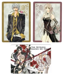 3 pcs card Uragiri Betrayal Uraboku Hotaru Odagiri anime Murasame tooko Tsukumo - Picture 1 of 5