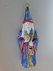 LARRY FRAGA DRESDEN DOVE COLLECTION GLASS ORNAMENT LIMITED 343/1500 WIZARD LE  - Picture 1 of 7