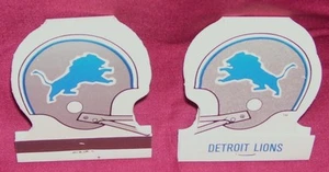 DETROIT LIONS--2 FIAMMIFERI NFL A FORMA DI CASCO--NUOVO----ARTICOLO DA COLLEZIONE - Foto 1 di 1