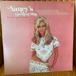 NANCY SINATRA WHITE LABEL PROMO GREATEST HITS STEREO VINYL LP RECORD ALBUM ! - Picture 1 of 7