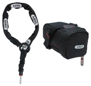 ABUS Einsteckkette Anschließkette ACH 2.0 130 cm für Rahmenschloss mit Tasche - Bild 1 von 1