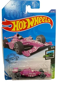 Mattel Hot Wheels Indy 500 Ovalado 25/250 Velocidad Desenfoque 3/5 GHF83 Rosa - Imagen 1 de 5