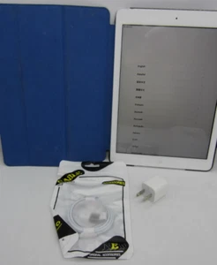 Apple White iPad Air 1st Gen A1475 Wi-Fi Silver 9.7" iPad Tablet 16GB EXCELLENT - Picture 1 of 23
