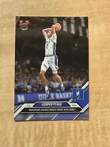 2024 MLB Topps NOW 1 BOWMAN U COOPER FLAG DUKE BLUE DEVILS 2025 NBA #1 Pick - Picture 1 of 2