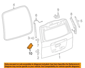 GM OEM Liftgate-Control Module 22940857 - Picture 1 of 2