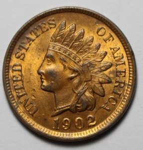 1902 Indian Cent M1069 - Picture 1 of 2