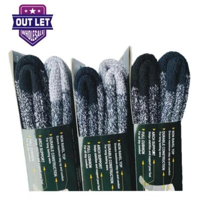 6 pares de meias masculinas de lã merino meias térmicas isoladas clima frio inverno - Imagem 1 de 4