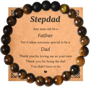 Stapdad Gifts from Daughter Son Step Dad Fathers Day Birthday Gifts for Mens Bea - Picture 1 of 6