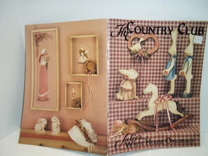 Country Club Julie's White House Originals Wood Pattern Book Julie White - Picture 1 of 2