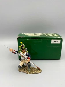 King & Country NA021 French Kneeling Loading Napoleonic Retired Rare - Picture 1 of 2