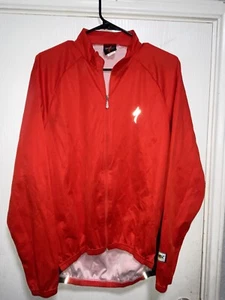 Specialized Men’s Red Cycling Jacket Size XLarge Windtex - Picture 1 of 5