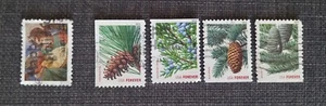 Complete used USA stamp set: 2010 Christmas - Picture 1 of 1