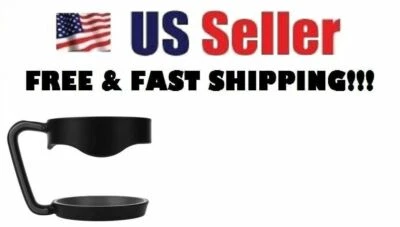 Handle 30 Oz Stainless Tumbler Cup Holder Black Drinkware YETI (SEE EXCLUSIONS)