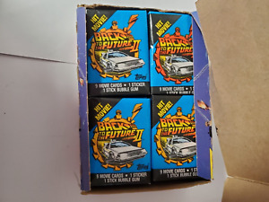 Back To The Future 2!!! Box of Cards!! Micheal J Fox!!