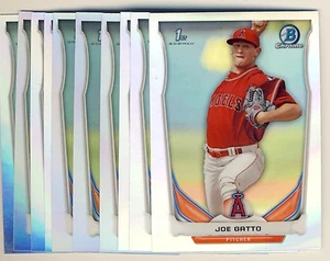 (23) 2014 Bowman Chrome Draft Refractor Joe Gatto Rookie LOTE Angels DP51 - Imagen 1 de 1