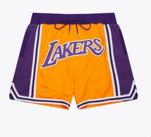 Brand New Authentic Mitchell & Ness x Just Don Shorts - Lakers - Medium - Picture 1 of 6