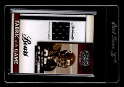 2008 Leaf Certified Materials Rookie Fabric of the Game Earl Bennett Jersey /250 - Image 1 of 2