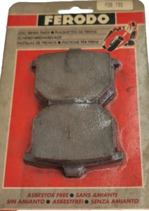 COPPIA PASTIGLIE FRENO ANTERIORE FERODO HONDA CX 500 DAL 1979 - AL 1981 FDB133 - Foto 1 di 4