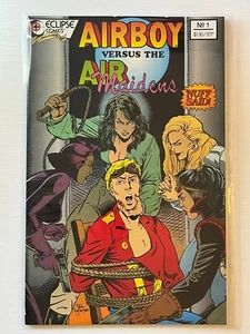 Airboy Versus the Airmaidens #1 (Eclipse Comics July 1988) - Picture 1 of 2