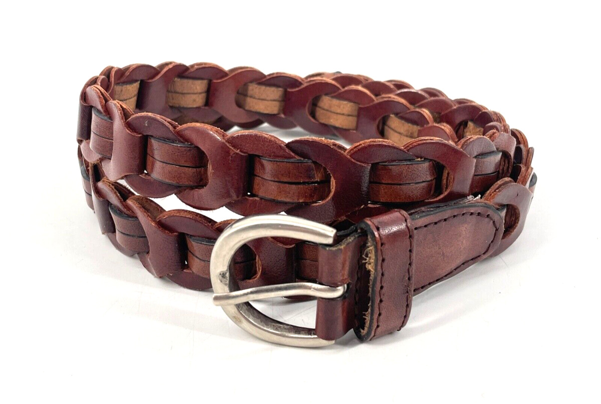 Leather Chain Belt Size L Belts for Women for sale | eBay Leather Chain Belt Size L Belts for Women for sale | eBay