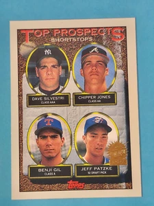 1993 Topps Marlins Inaugural Chipper Jones Silvestri Gil Patzke Braves #529 ⚾ - Picture 1 of 2