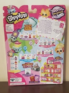 Shopkins World Vacation 5 Pack Next Stop Boarding Asia Season 8 Limited Release - Picture 1 of 13