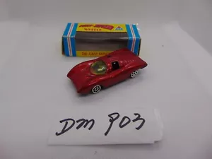 Vintage TinToys Die Cast Fast Speed Ruote Hong Kong WT 509 Rosso Ferrari P 5 - Foto 1 di 13