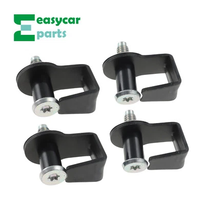 4Pcs Door Lock Striker Bolt Fits for Ford Mustang Bronco Lincoln Town Car - Image 1 of 4