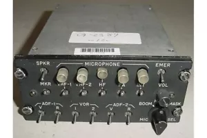 G2389, G-2389, Gables Engineering Aircraft Audio Control Panel - Bild 1 von 1