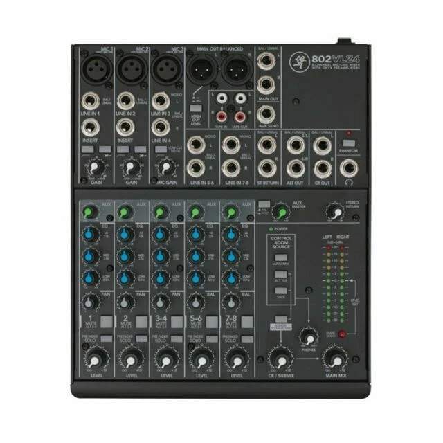 Mackie 802VLZ4 8-Channels Compact Mixer