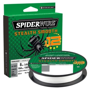 SpiderWire Stealth Smooth 12 Braid Filler Trans 150 m - Fishing Line - Picture 1 of 1