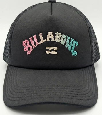 МУЖСКАЯ БЕЙСБОЛКА ВОДИТЕЛЬ ГРУЗОВИКА: Billabong градиент логотип серфинга сетки бейсболки черный - Изображение 1 из 3