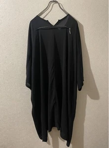 USED Y'S YOHJI YAMAMOTO DRAPE DRESS / WIDTH ACCEPTABLE M-64CB - Picture 1 of 18