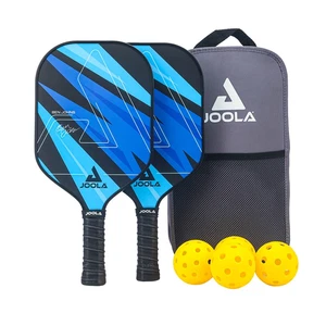 Blue Lightning Pickleball Set, 2 pagaie, borsa da pagaia, 4 palline, nuovo con scatola! - Foto 1 di 6