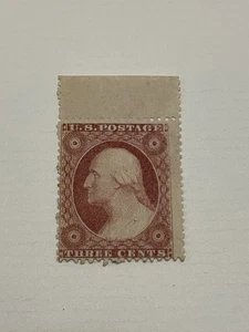 Us  Scott #26A 3 Cent Washington Unhinged Glue - Picture 1 of 2