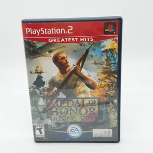 Medal of Honor Rising Sun PlayStation 2 Game War Shooter PS2 - Picture 1 of 5