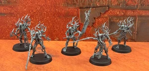 5x TREE-REVENANTS BUILT Sylvaneth Warhammer Age of Sigmar AOS - Picture 1 of 2