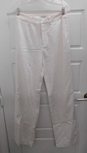 New All things Golden The Linen Classic White Stretch Jeans sz M NWT - Picture 1 of 7