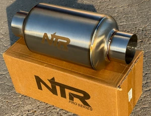 NETAMI NTR 2.50" PRO SERIES MUFFLER 100% AUTHENTIC - Picture 1 of 7