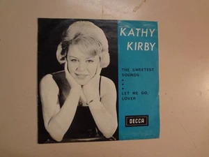 KATHY KIRBY: (w/Jimmy Page)Let Me Go,Lover-The Sweetest Sounds-Belgium 7" 64 PSL - Picture 1 of 4