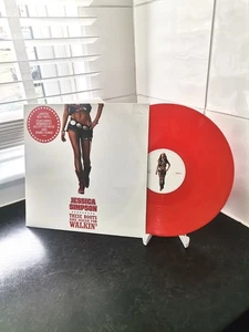 Jessica Simpson - These Boots Are Made For Walkin’ EX/VG+ Red 12" Vinyl - Picture 1 of 8