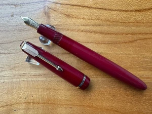 Pluma Estilográfica Parker Duofold Victory (JR DUOFOLD) Borgoña - Inglaterra - Imagen 1 de 12