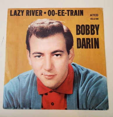 Bobby Darin  LAZY RIVER (ROCK N ROLL 45/PS) #6188 PLAYS VG+ TO VG++ Foto 1 de 4