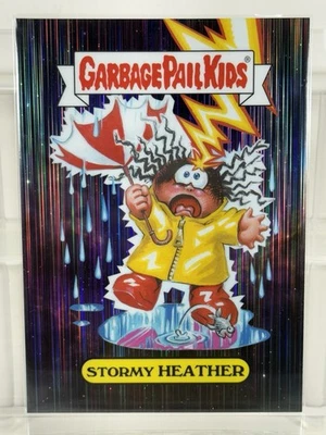 2025 Topps Garbage Pail Kids Get a Grip 5x7 Art Prints STORMY HEATHER GPK A - Image 1 of 2