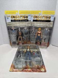 DC Direct Preacher Action Figure Lot of 3 (Tulip, The Saint & Cassidy) NEW - Picture 1 of 7