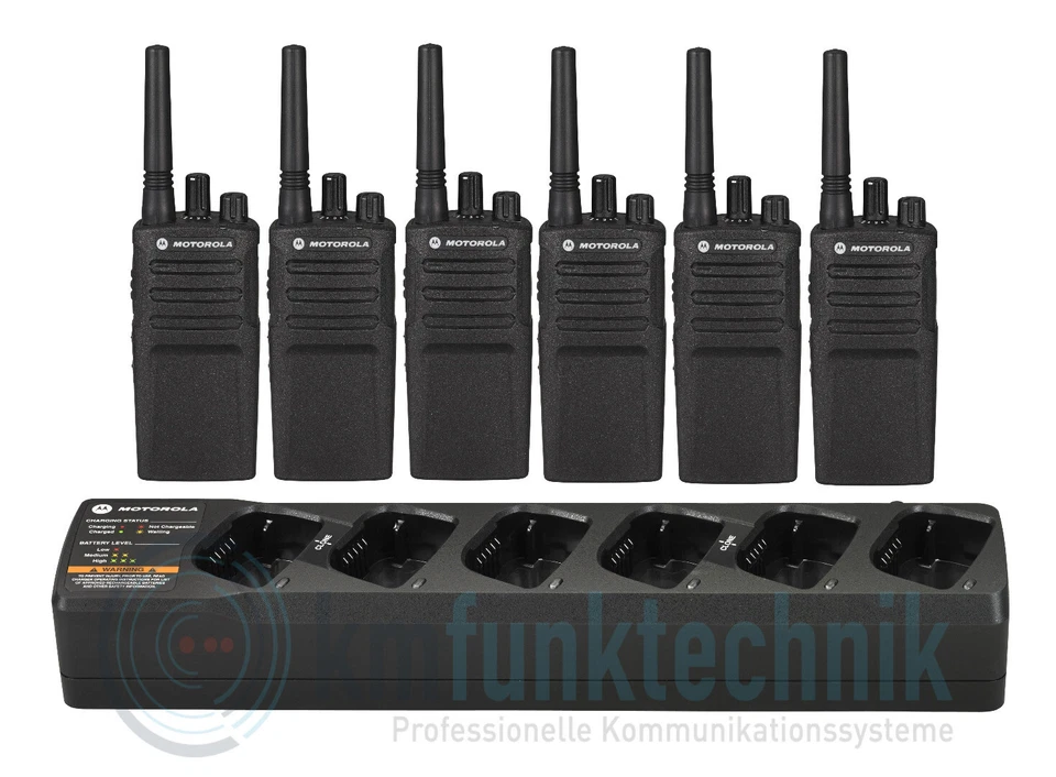 Motorola XT420 8-Kanal Handfunkgerät - Schwarz (RMP0166BHLAA)