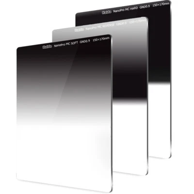 Haida NanoPro MC 150x170mm Soft Hard Reverse GND 0.6 0.9 1.2 Graduated ND Filter - Image 1 of 4