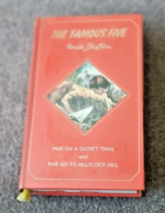 THE FAMOUS FIVE ENID BLYTON 1981 - FIVE ON A SECRET TRAIL & FIVE GO TO BILLYCOCK - Picture 1 of 4
